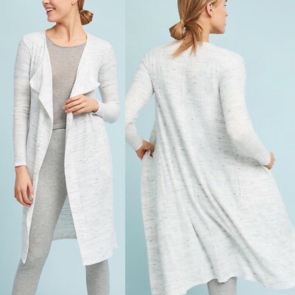Anthro Saturday Sunday Space Die Maxi Cardigan XS